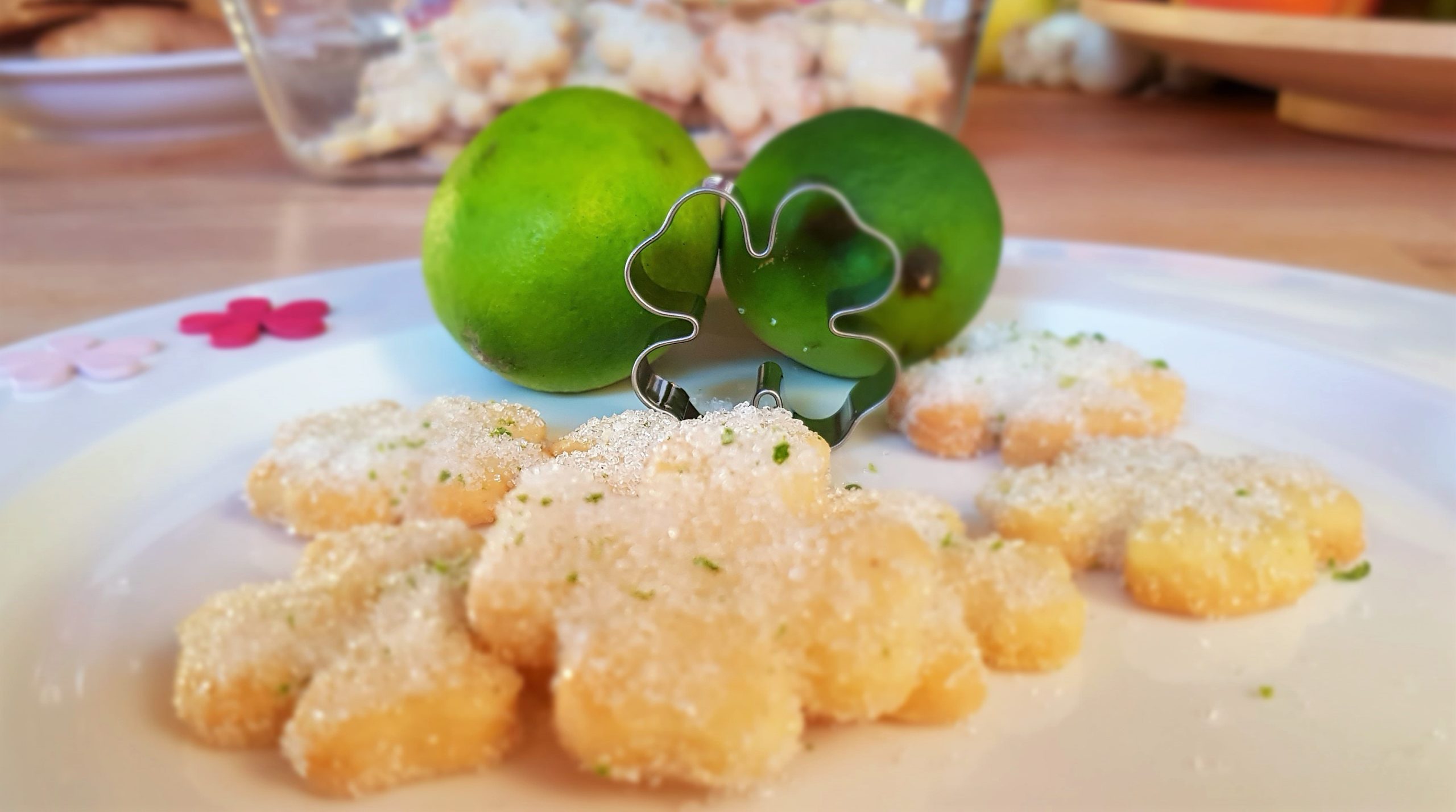 Zitronen Limetten Kekse